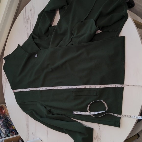 KENSIE Green Cardigan/Jacket/Wrap Jacket Thick Fabric Size XL - Picture 7 of 8